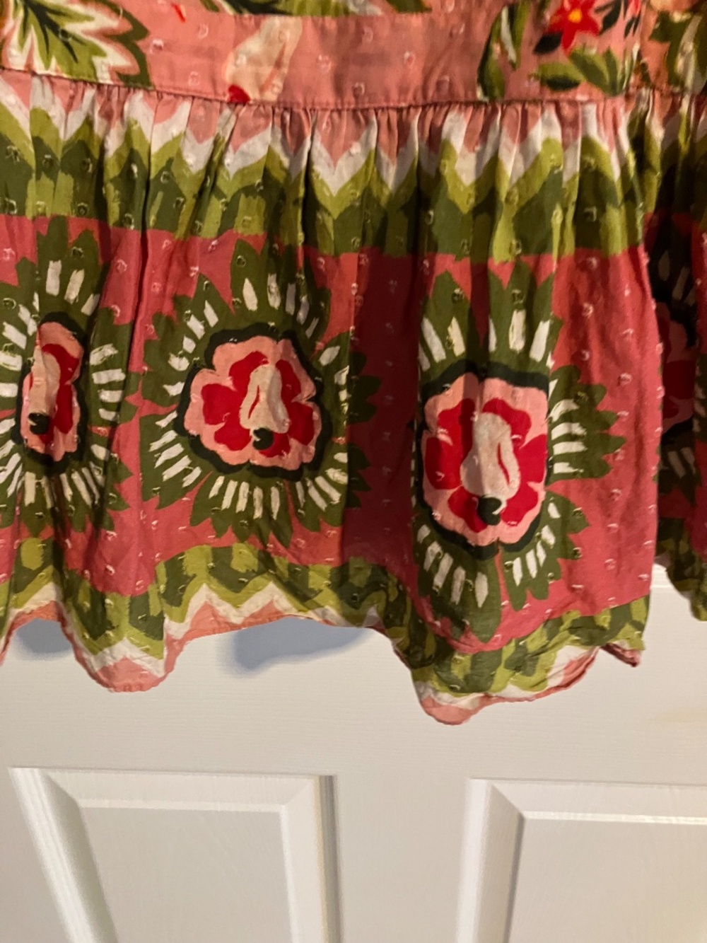 Farm Rio Long Sleeve Mini Dress Large - Picture 8 of 9